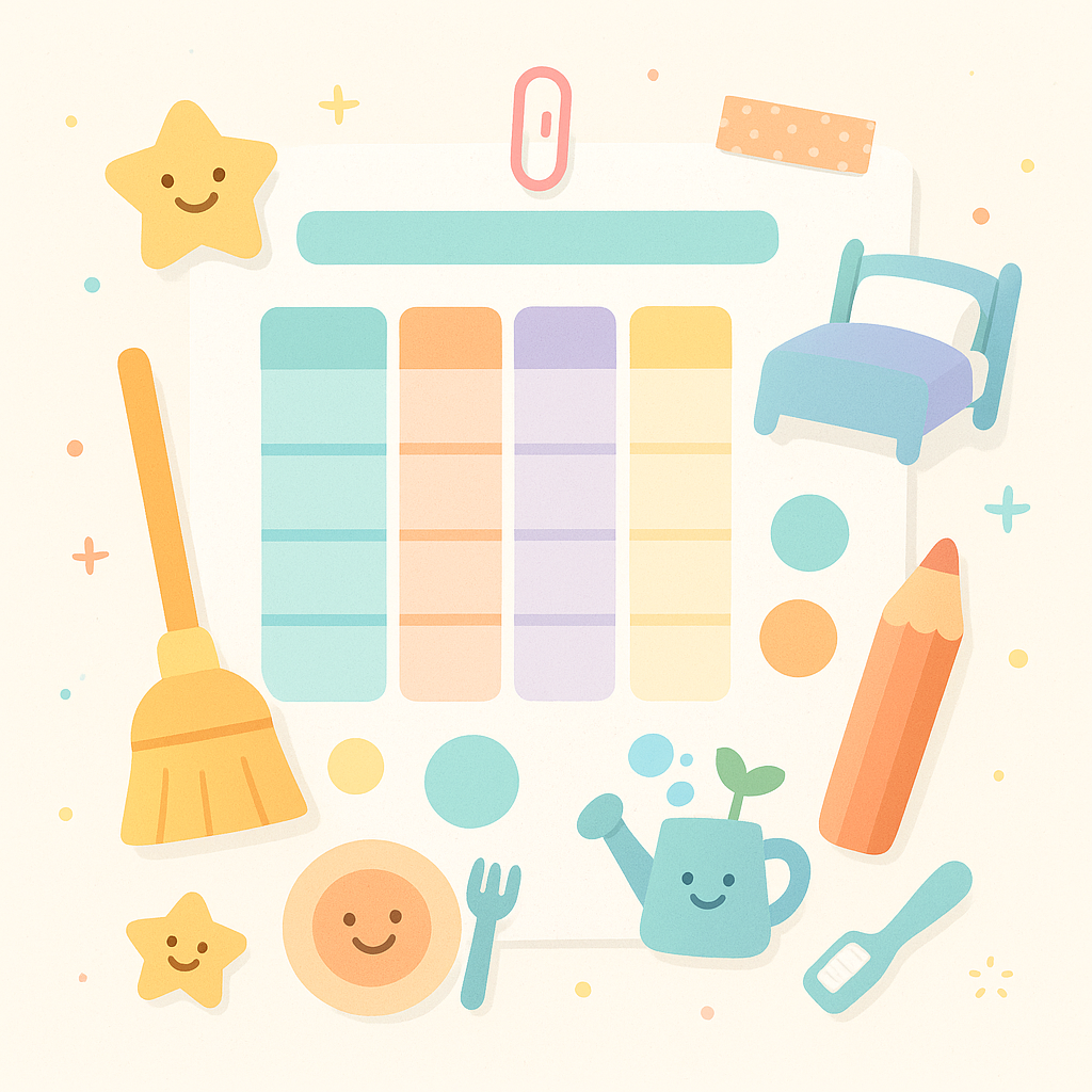 Chore Chart Printables banner