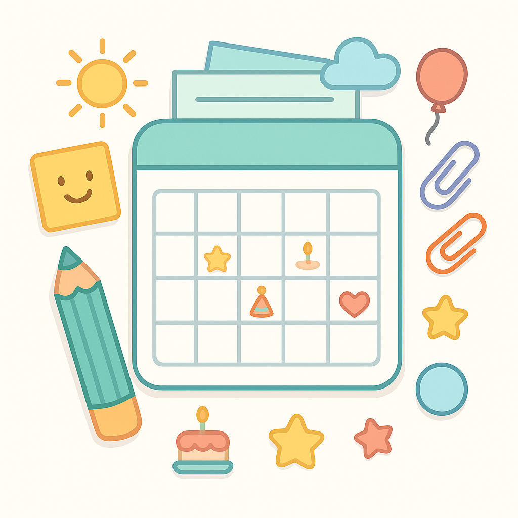 Monthly Calendar Printables banner