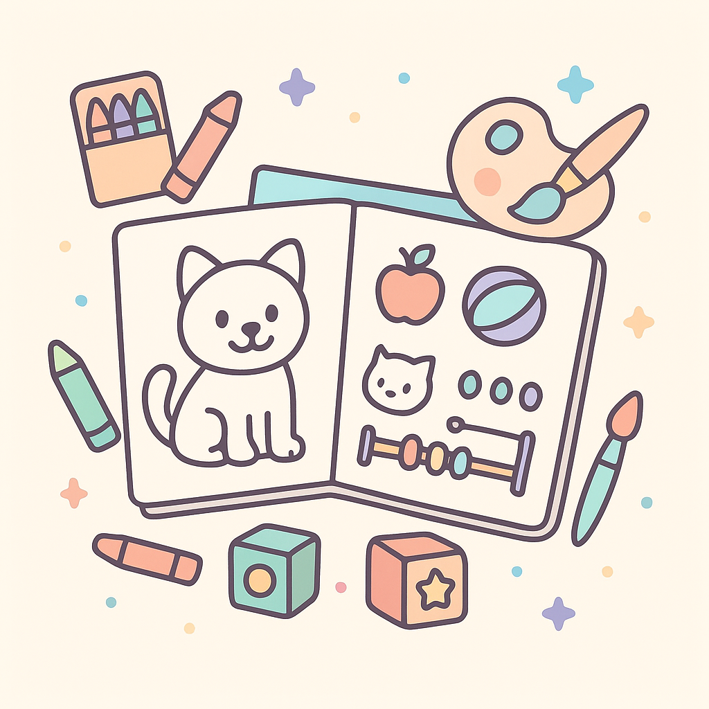 Alphabet & Number Coloring Pages cover image