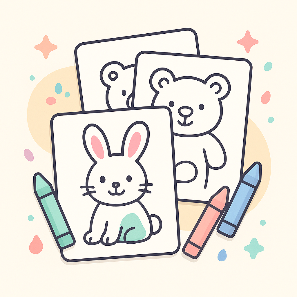 Animal Coloring Pages banner