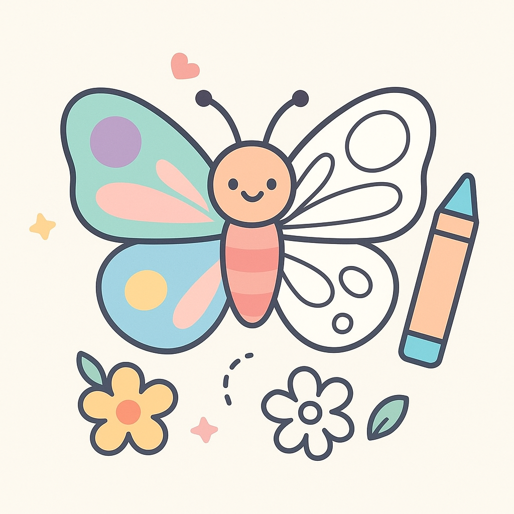 Butterfly Coloring Pages cover image