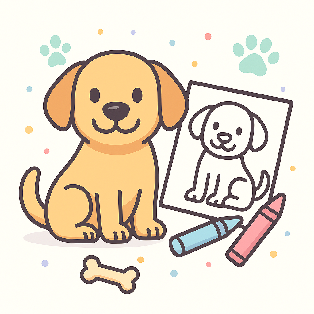 Dog Coloring Pages cover image