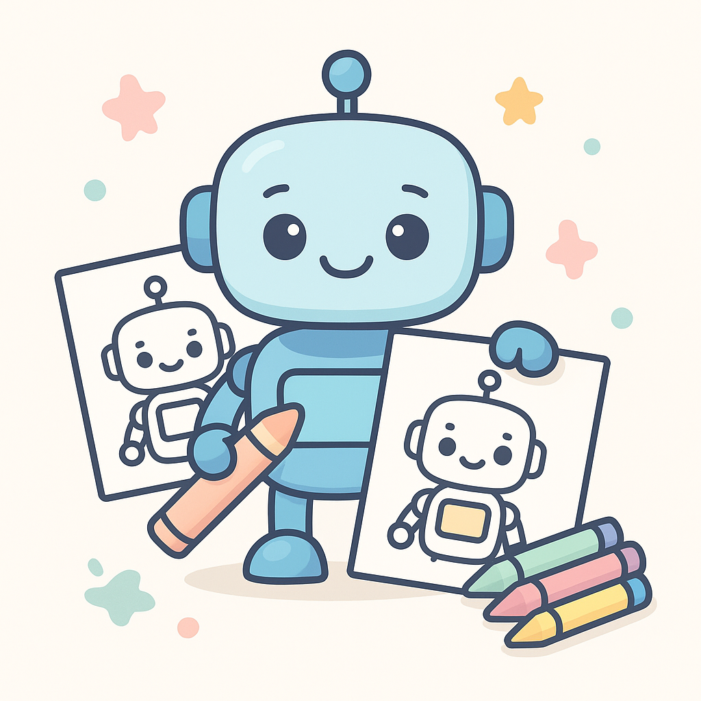 Robot Coloring Pages cover image