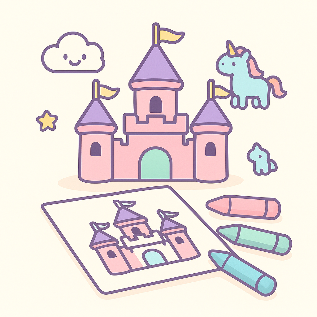 Castle Coloring Pages cover image