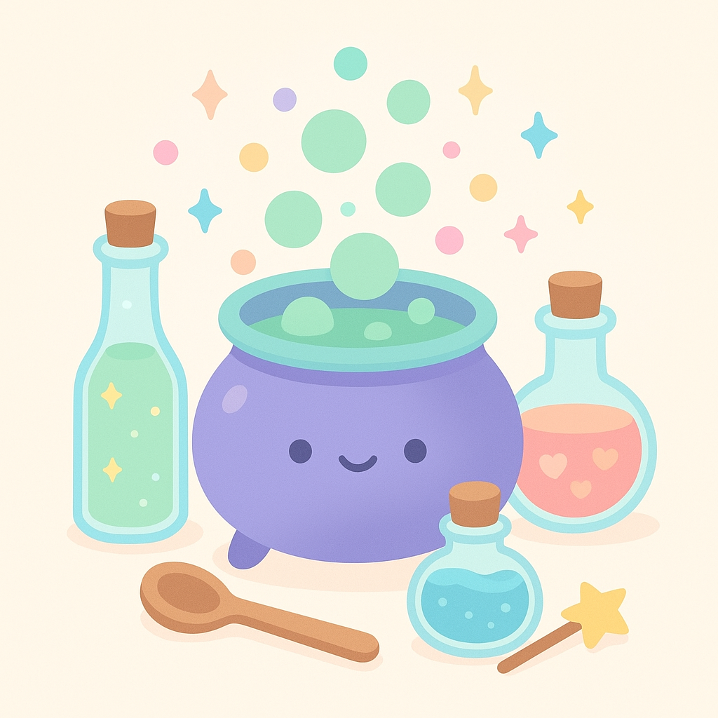 Magic Potion Coloring Pages cover image