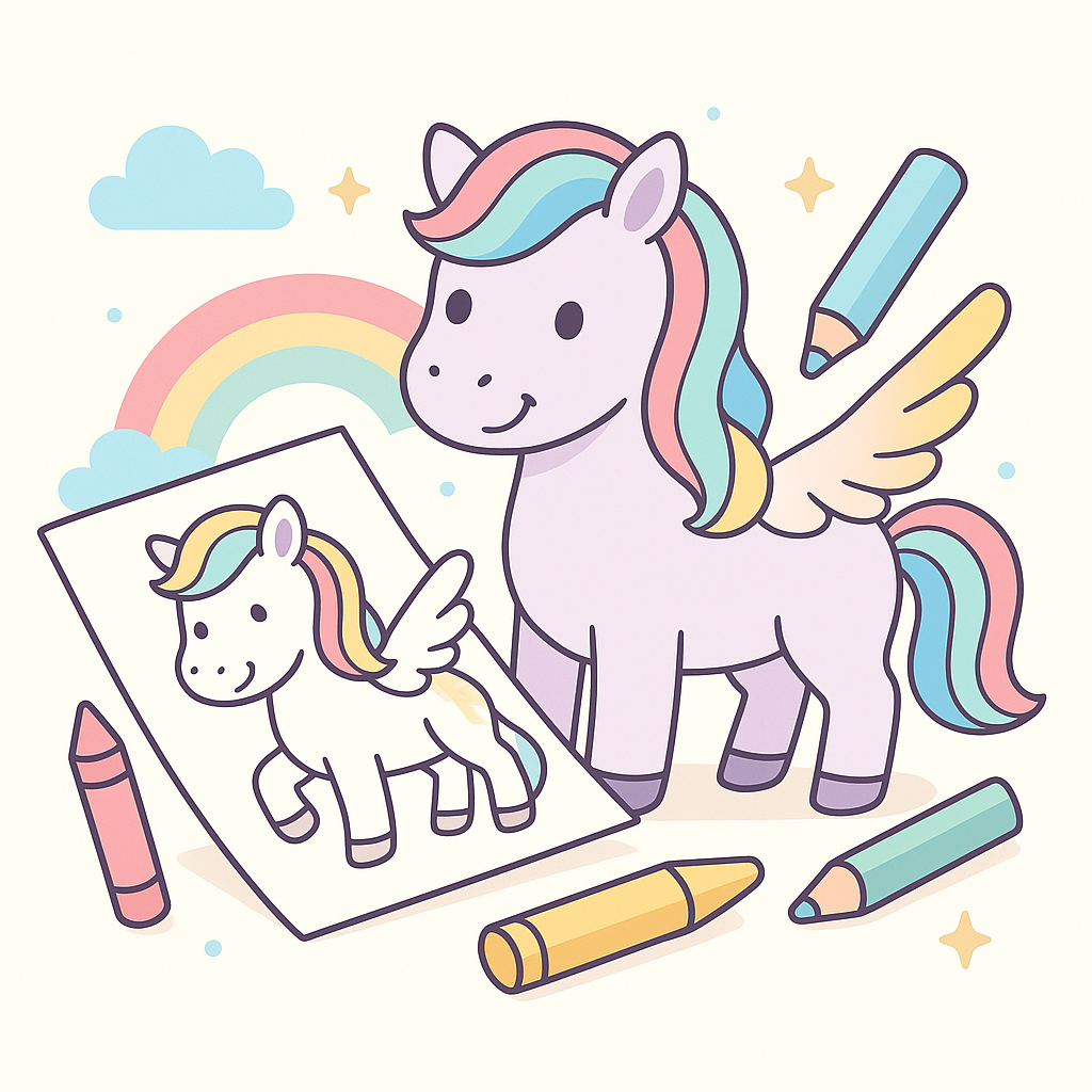 Pegasus Coloring Pages cover image