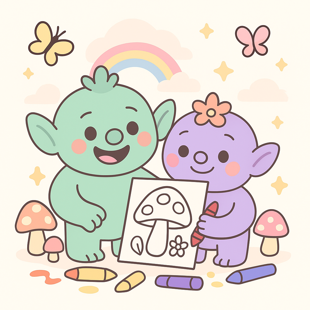 Troll Coloring Pages cover image