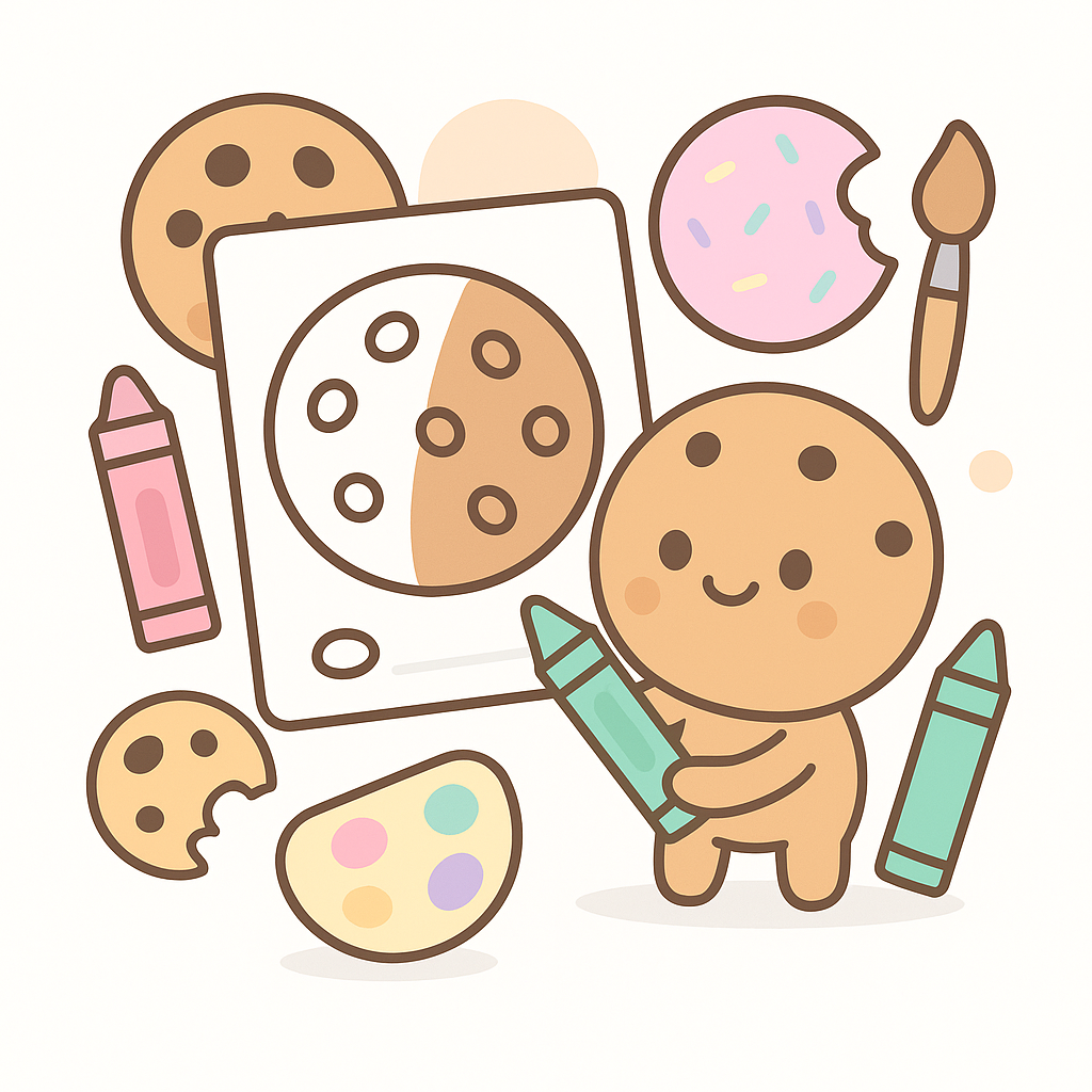 Cookie Coloring Pages cover image