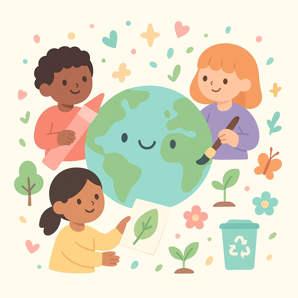 Earth Day Coloring Pages cover image