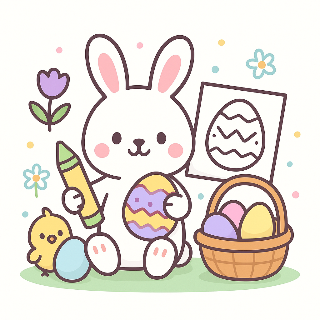 Easter Coloring Pages cover image