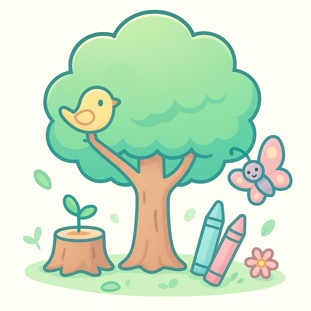 Tree Coloring Pages cover image