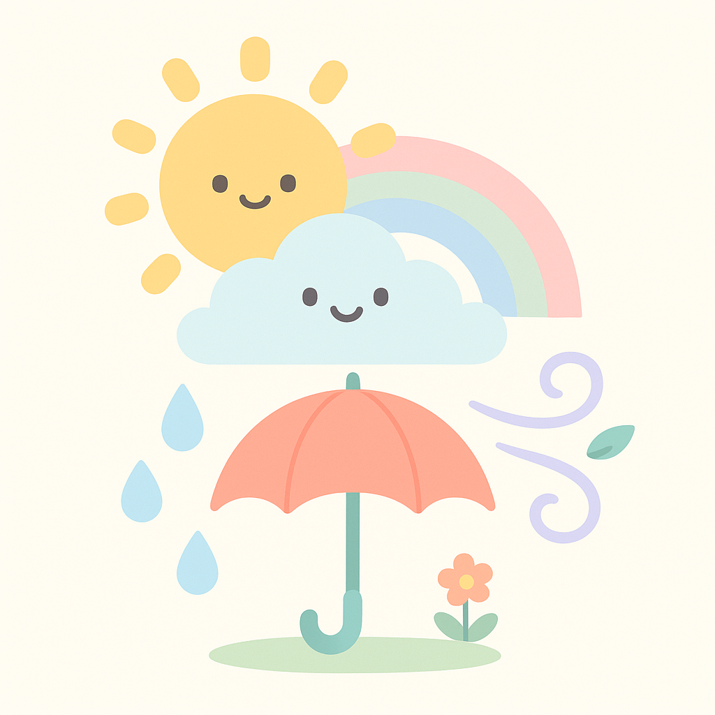 Weather Coloring Pages cover image