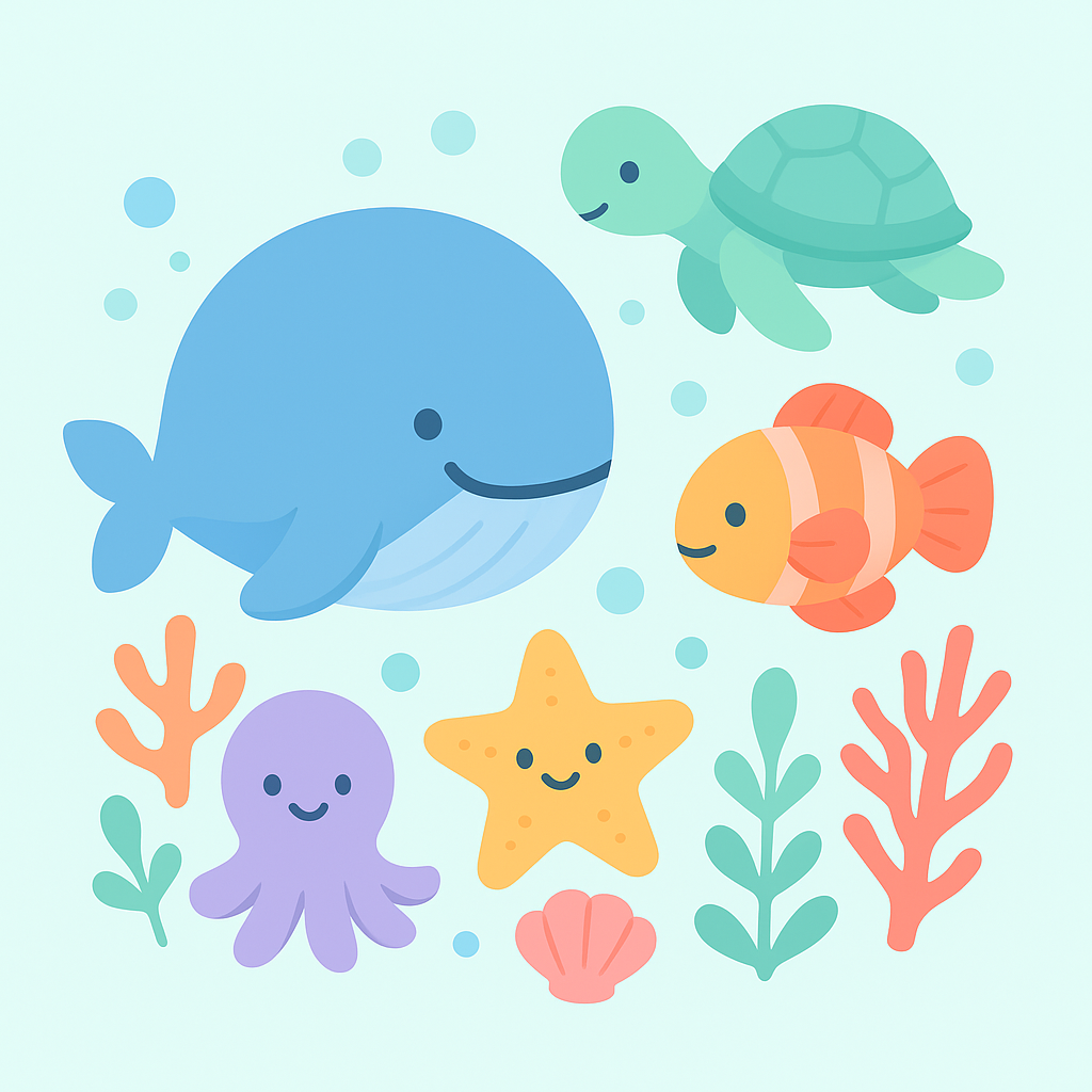 Under the Sea Coloring Pages cover image