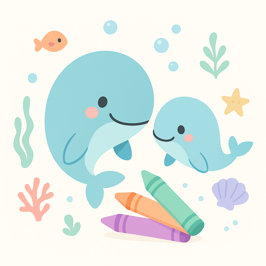 Whale Coloring Pages cover image