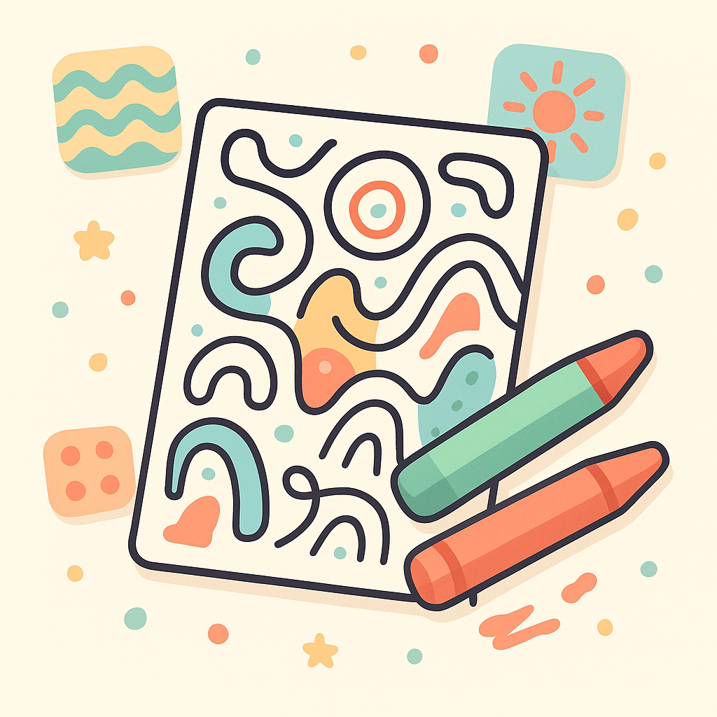 Abstract Coloring Pages cover image
