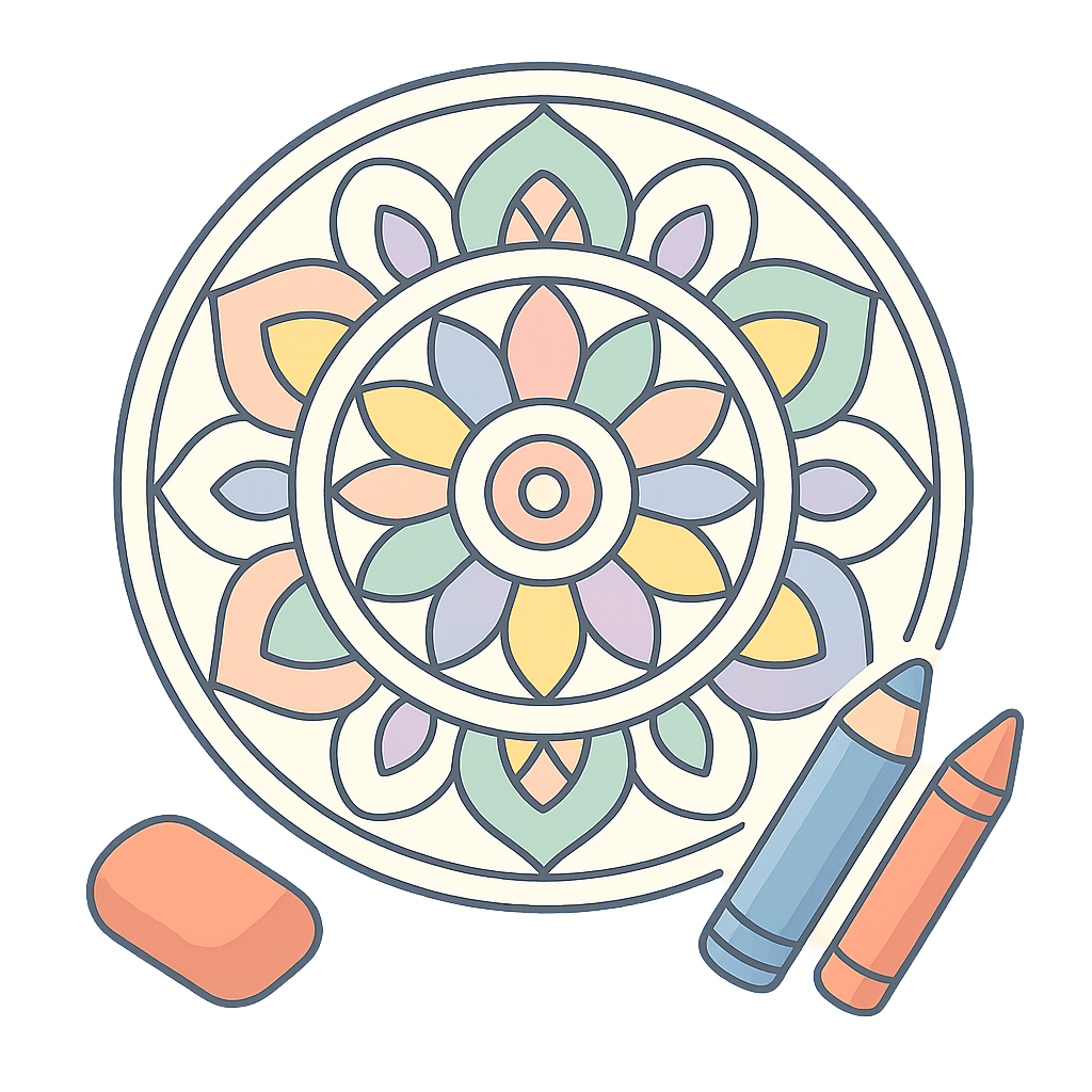Mandala Coloring Pages cover image
