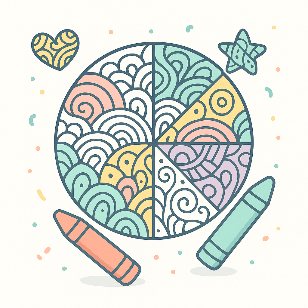 Zentangle Coloring Pages cover image
