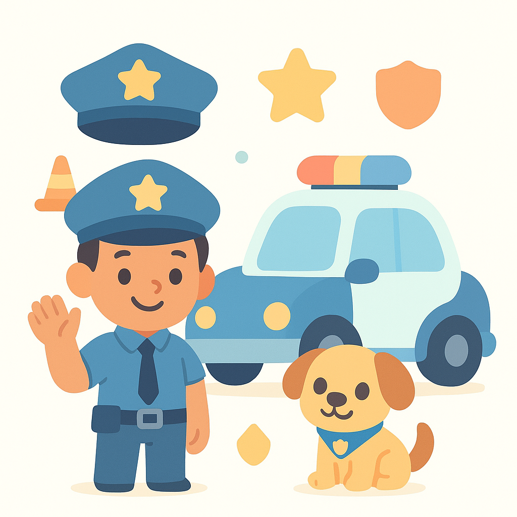 Police Coloring Pages cover image