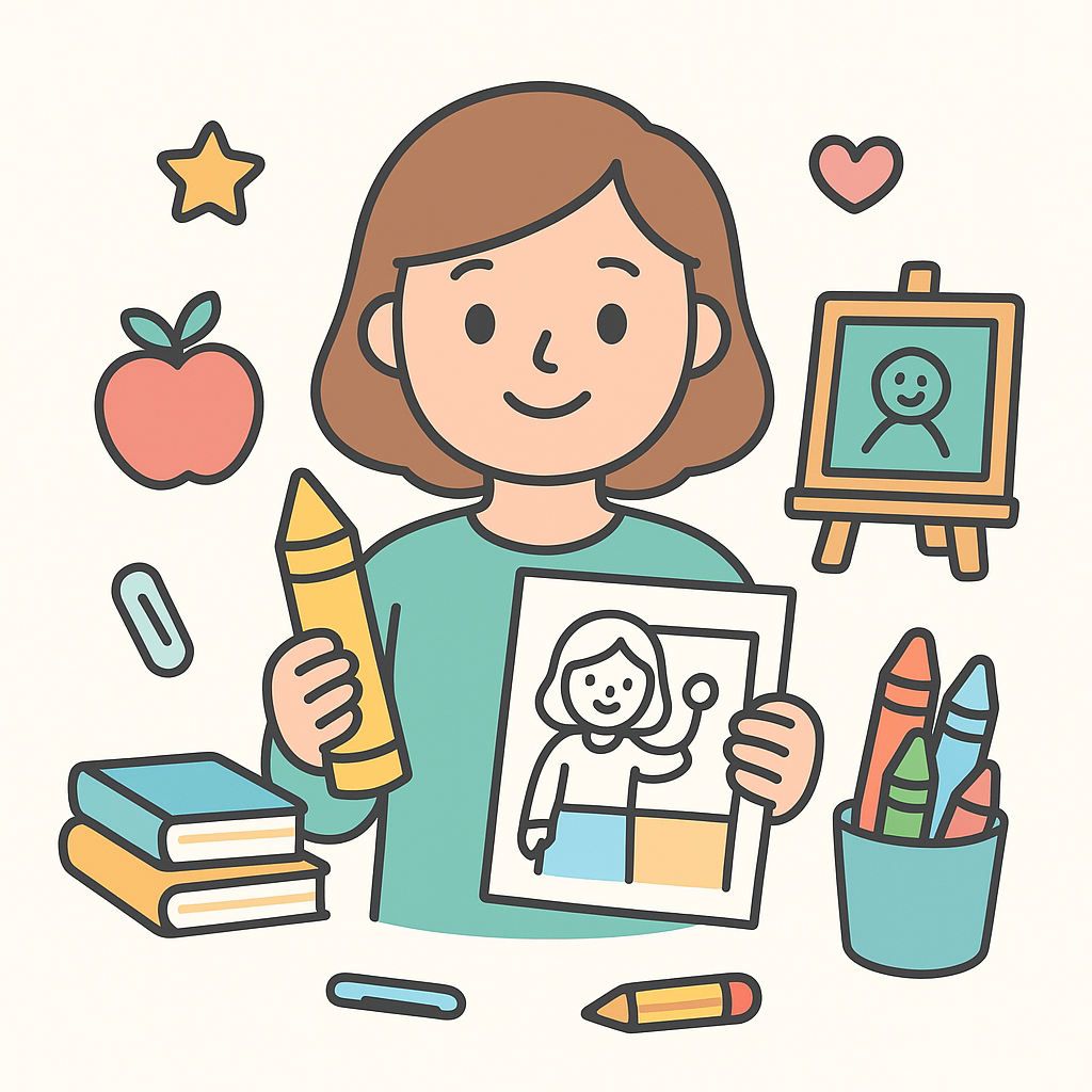 Teacher Coloring Pages cover image