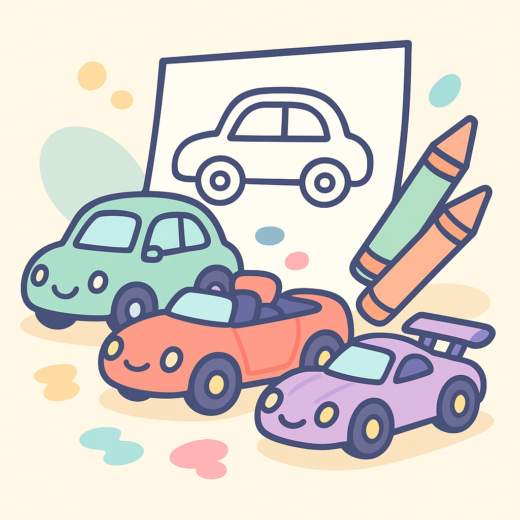 Car Coloring Pages cover image