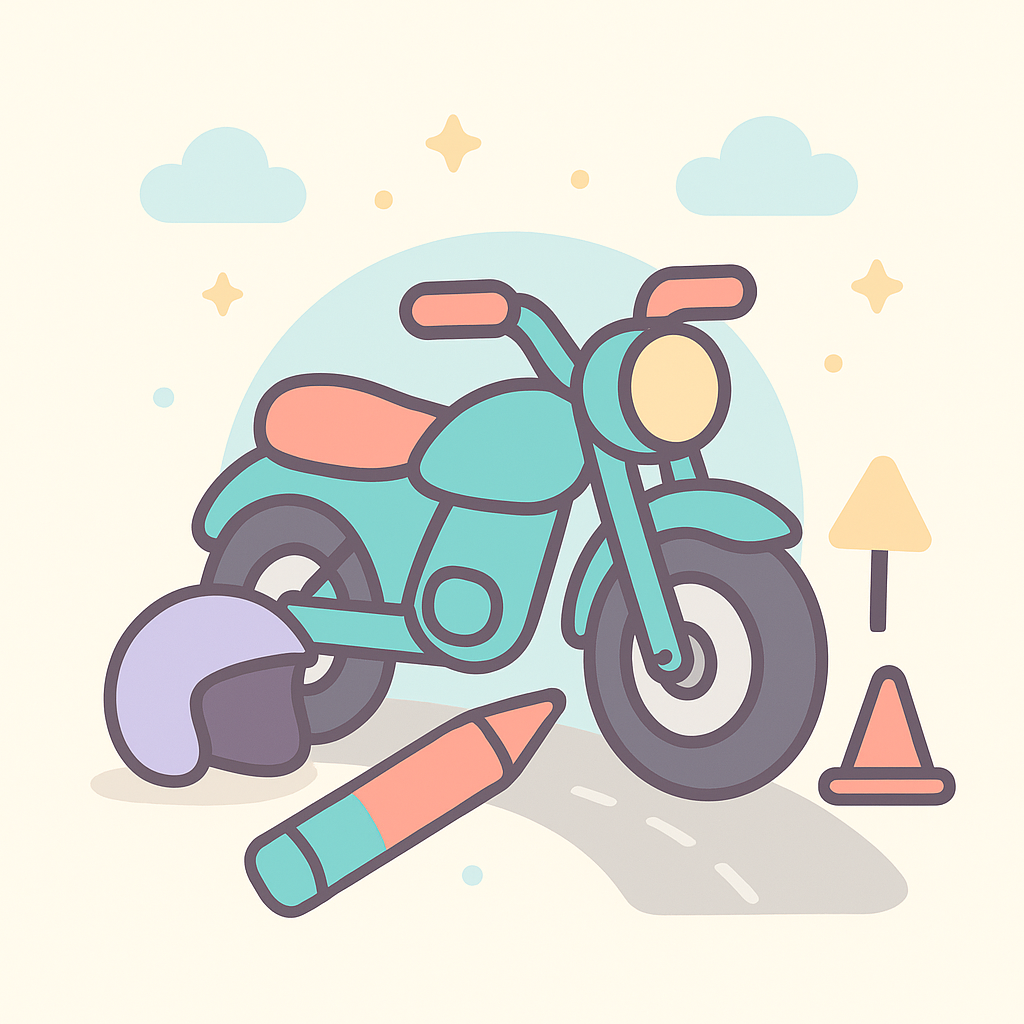 Motorcycle Coloring Pages cover image