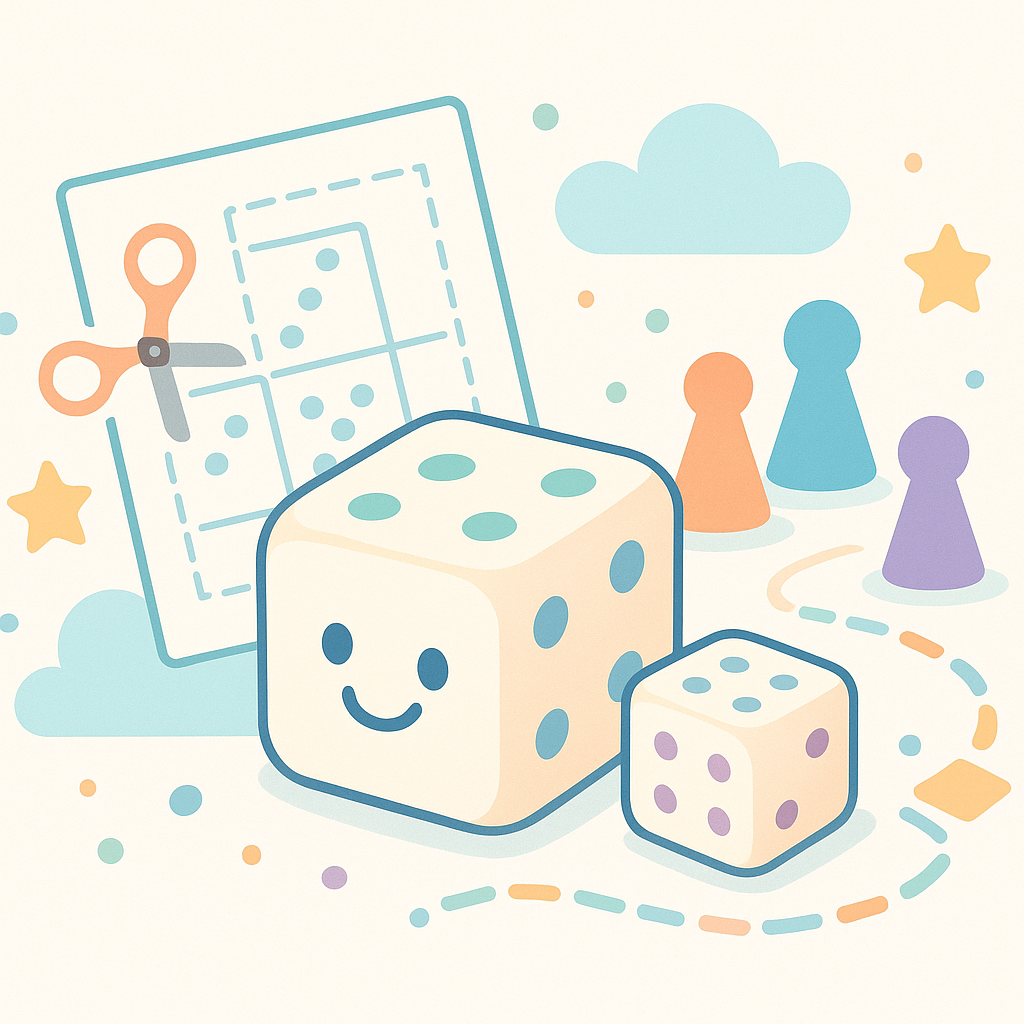 Printable Dice Games banner