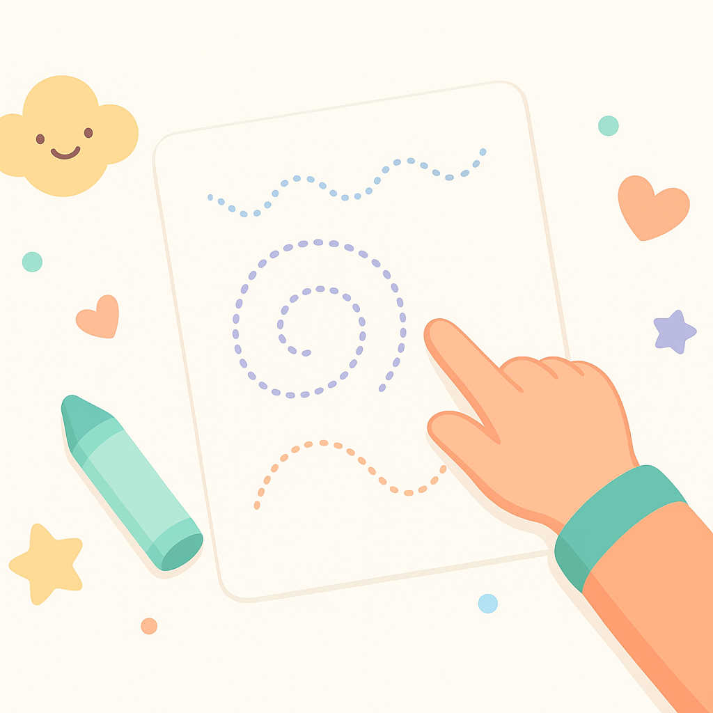 Finger Tracing Worksheets cover image