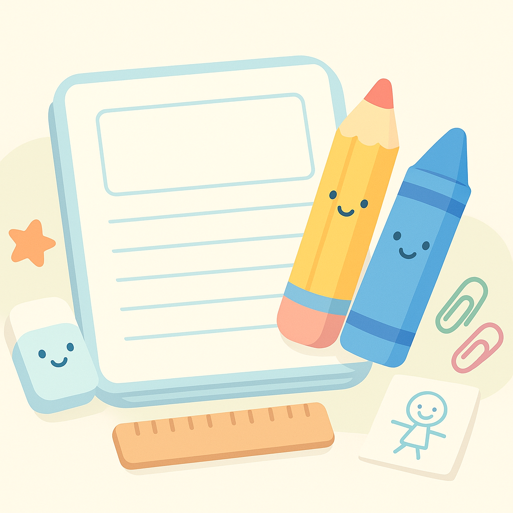 Story Paper Printables cover image