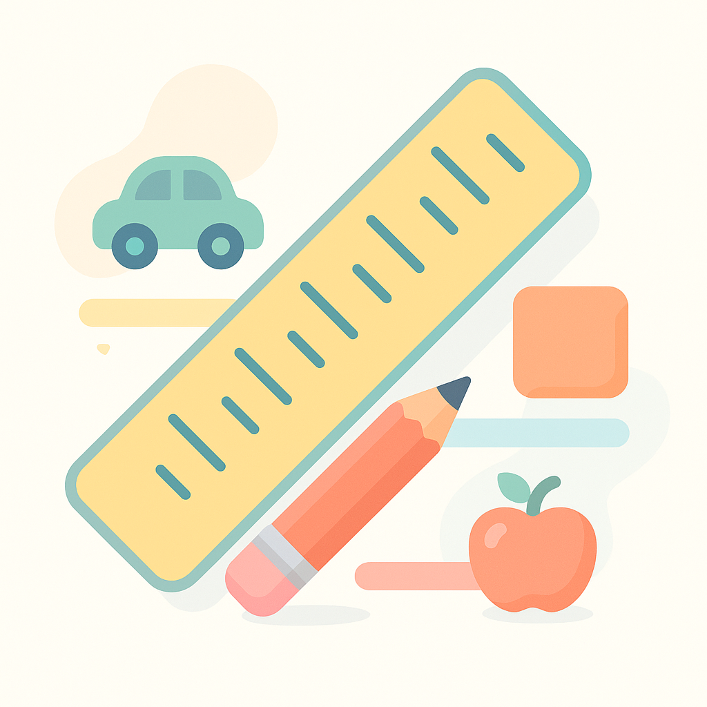 Ruler Reading Worksheets cover image