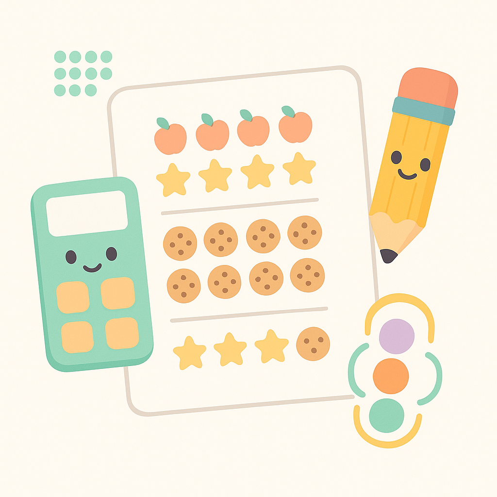 Multiply by 8 Worksheets cover image