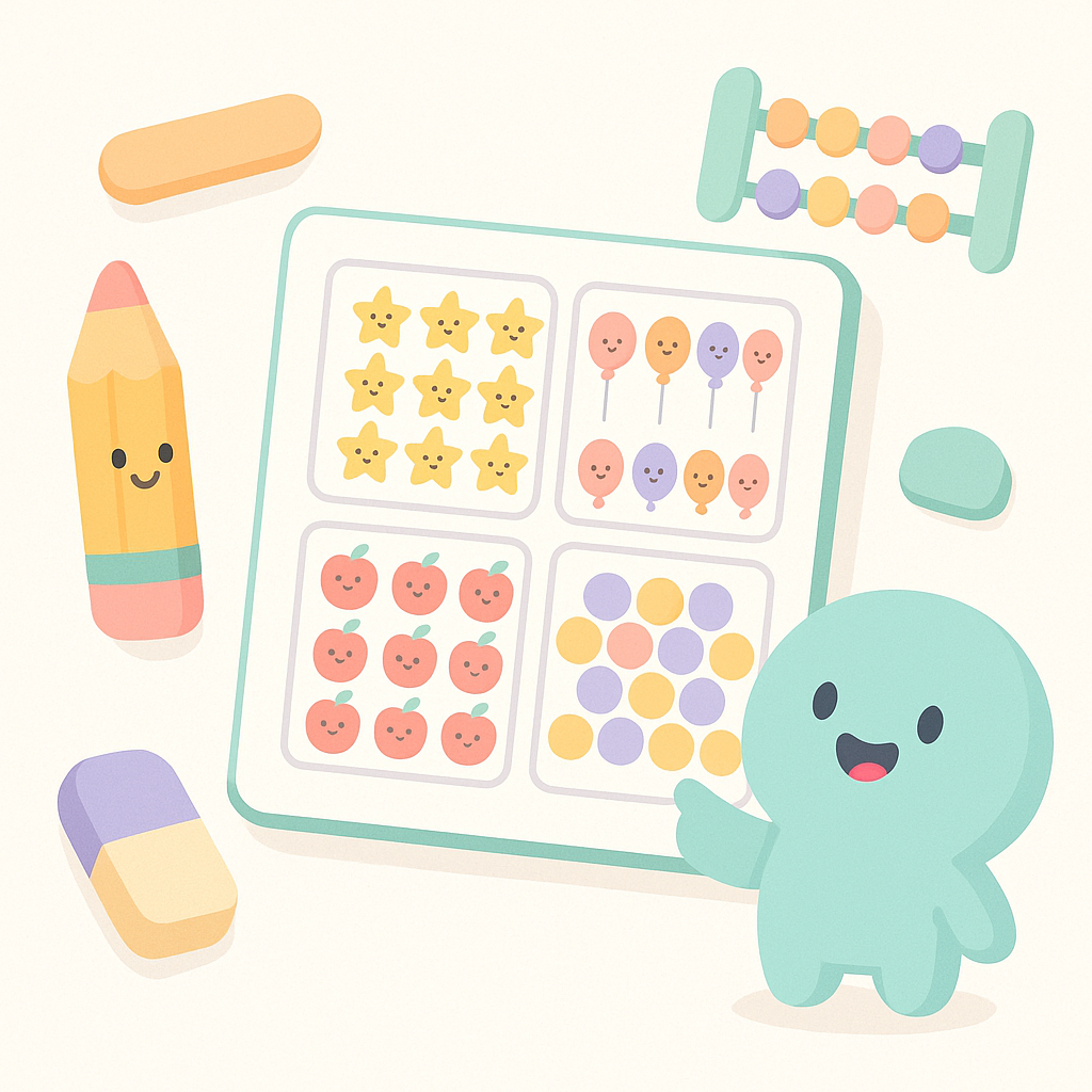 Multiply by 9 Worksheets cover image