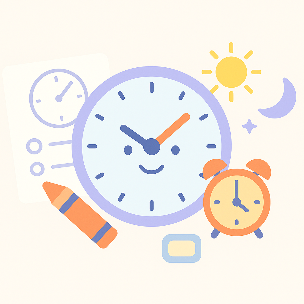 Telling Time Worksheets cover image