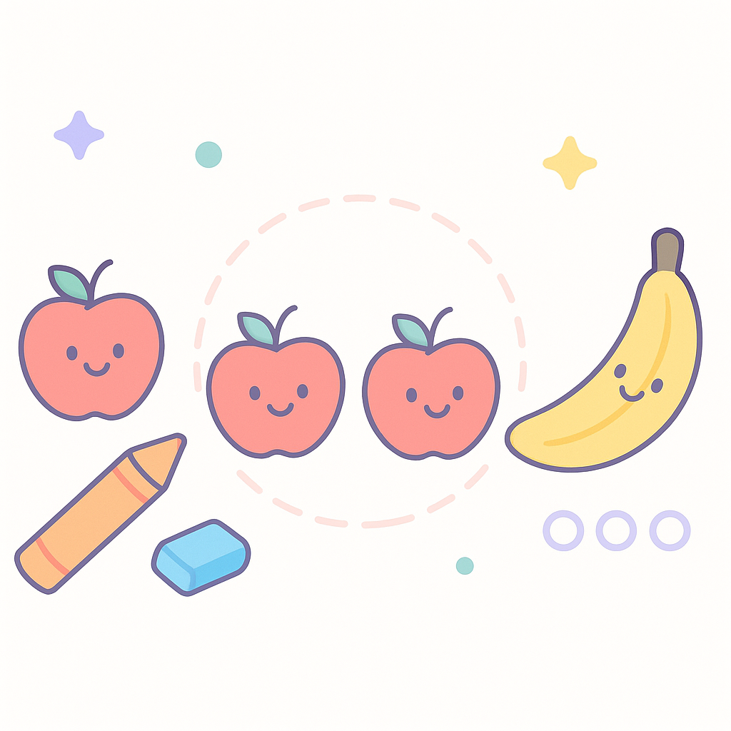 Odd One Out Worksheets cover image