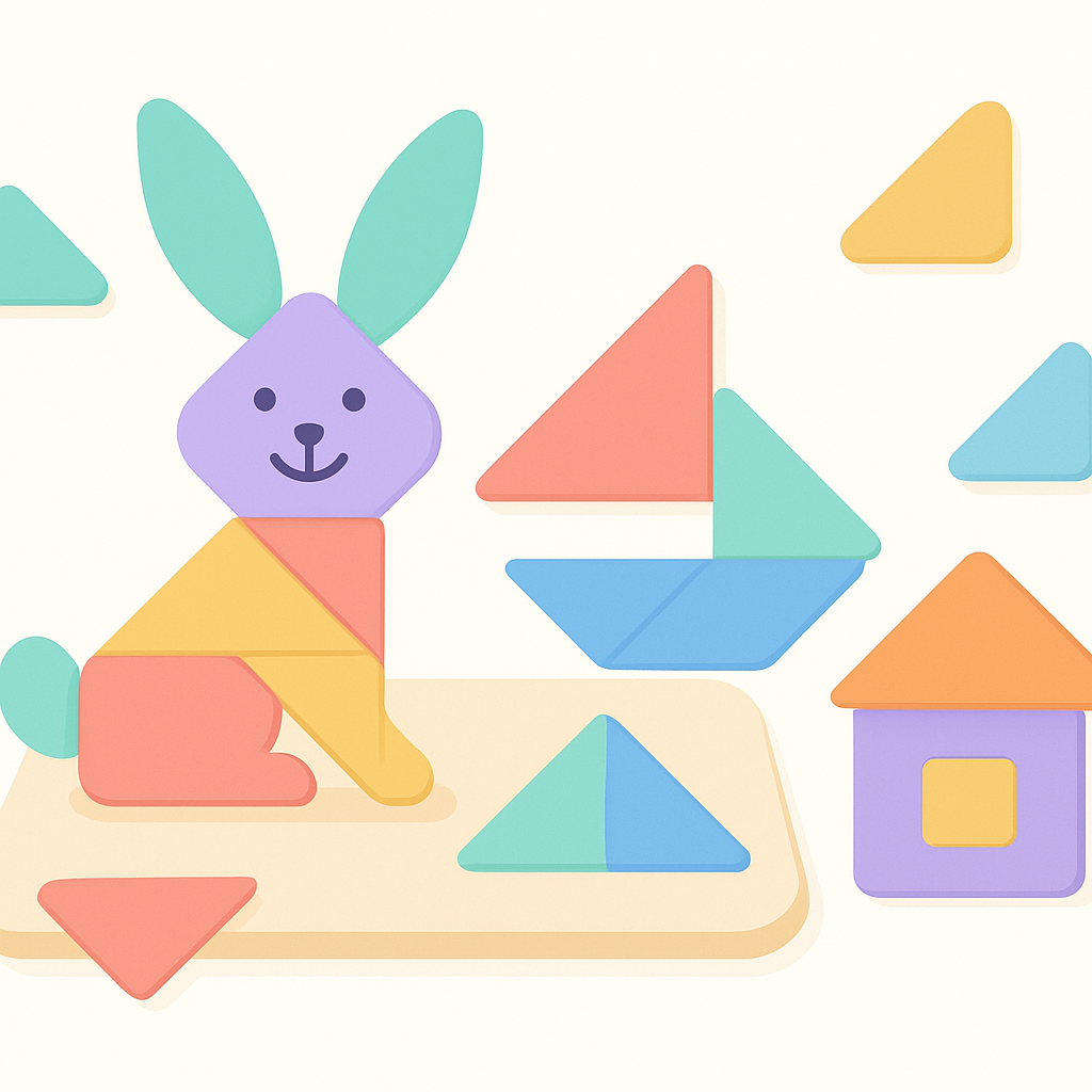 Tangram Puzzles banner