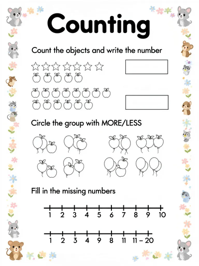 Counting Worksheet thumbnail