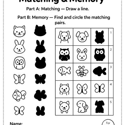 Matching & Memory Puzzle thumbnail
