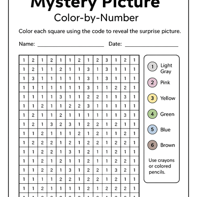 Mystery Picture Puzzle thumbnail